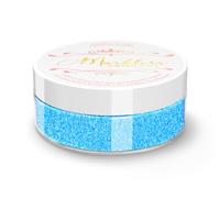 MARBLERS Cosmetic Grade Fine Neon Glitter [Fluorescent Blue] 0.18oz (5g) | Fine | Non-Toxic | Vegan | Cruelty-Free | Eyeshadow, Nail Polish, Nail Art | Festival, Rave & Party Makeup | Body & Face