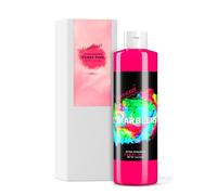 MARBLERS Fluorescent Liquid Colourant 11oz (310g) [Funky Pink] | Neon | Water-Based | Super-Concentrate | Dye, Tint, Pigment | Odorless | Non-Toxic | Great for Concrete, Cement, Mortar, Grout, Gypsum