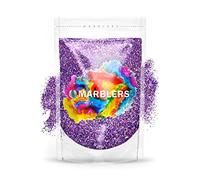 MARBLERS Holographic Glitter [Holo Purple] 3oz (85g) | Fine | Non-Toxic, Vegan, Cruelty-Free | Face, Body, Eyeshadow, Hair, Festival, Party Makeup | Nail Art, Polish | Resin, Tumbler, Slime, Craft