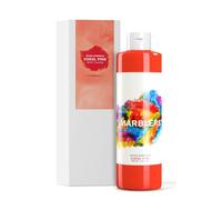 MARBLERS Liquid Colourant 11oz (310g) [Coral Pink] | Water-Based | Dye, Tint, Pigment | Odourless | Non-Toxic | For Concrete, Cement, Mortar, Grout, Gypsum, Water-Based Paint, Jesmonite, Plaster