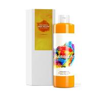 MARBLERS Liquid Colourant 11oz (310g) [Deep Yellow] | Water-Based | Dye, Tint, Pigment | Odourless | Non-Toxic | for Concrete, Cement, Mortar, Grout, Gypsum, Water-Based Paint, Jesmonite, Plaster