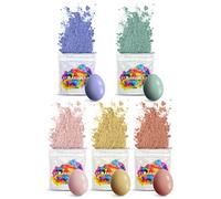MARBLERS Mica Powder Colourant Set [Eggshell 5 Colour Set] |Cosmetic Grade | Epoxy resin Pigment | Dye | Non-Toxic, Vegan, Cruelty-Free | Lip Gloss, Nails, Body Butter, Bath Bomb, Candle & Soap Making