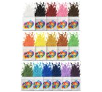 MARBLERS Mica Powder Colourant Set [Prime 16 Colour Set] |Cosmetic Grade | Epoxy Resin Pigment | Dye | Non-Toxic, Vegan, Cruelty-Free | Lip Gloss, Nails, Body Butter, Bath Bomb, Candle & Soap Making