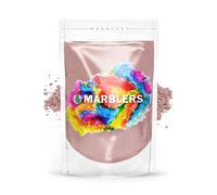 MARBLERS Pink Mica Powder [Dry Rose] 3oz (85g) | Cosmetic Grade | Epoxy Resin Pigment | Dye | Non-Toxic, Vegan, Cruelty-Free | Lip Gloss, Nails, Body Butter | Bath Bomb, Candle & Soap Making