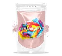 MARBLERS Pink Mica Powder [Eggshell Pink] 3oz (85g) | Cosmetic Grade | Epoxy Resin Pigment | Dye | Non-Toxic, Vegan, Cruelty-Free | Lip Gloss, Nails, Body Butter | Bath Bomb, Candle & Soap Making