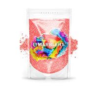 MARBLERS Pink Mica Powder [Love Potion Pearl] 3oz (85g) | Cosmetic Grade | Resin Pigment | Dye | Non-Toxic, Vegan, Cruelty-Free | Lip Gloss, Nails, Body Butter, Bath Bomb | Candle & Soap Making