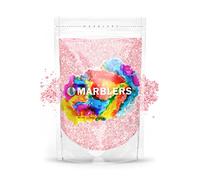 MARBLERS Pink Mica Powder [Peony Pearl] 3oz (85g) | Cosmetic Grade | Epoxy Resin Pigment | Dye | Non-Toxic, Vegan, Cruelty-Free | Lip Gloss, Nails, Body Butter | Bath Bomb, Candle & Soap Making