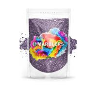 MARBLERS Purple Mica Powder [Ash Lilac Pearl] 3oz (85g) | Cosmetic Grade | Epoxy Resin Pigment | Dye | Non-Toxic, Vegan, Cruelty-Free | Lip Gloss, Nails, Body Butter | Bath Bomb, Candle & Soap Making