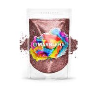 MARBLERS Red Mica Powder [Jasper Pearl] 3oz (85g) | Cosmetic Grade | Epoxy Resin Pigment | Dye | Non-Toxic, Vegan, Cruelty-Free | Lip Gloss, Nails, Body Butter | Bath Bomb, Candle & Soap Making