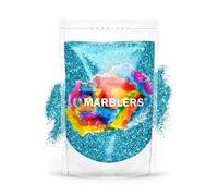 MARBLERS Twinkle Glitter [Aqua Blue] 3oz (85g) | Fine | Non-Toxic, Vegan, Cruelty-Free | Face, Body, Eyeshadow, Hair, Festival, Party Makeup | Nail Art, Polish | Resin, Tumbler, Slime, Craft