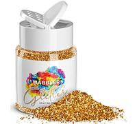 MARBLERS Twinkle Glitter [Honey Gold] 1.5oz (42g) | Fine | Non-Toxic, Vegan, Cruelty-Free | Face, Body, Eyeshadow, Hair, Festival, Party Makeup | Nail Art, Polish | Resin, Tumbler, Slime, Craft