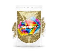 MARBLERS Twinkle Glitter [Light Gold] 3oz (85g) | Fine | Non-Toxic, Vegan, Cruelty-Free | Face, Body, Eyeshadow, Hair, Festival, Party Makeup | Nail Art, Polish | Resin, Tumbler, Slime, Craft