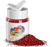 MARBLERS Twinkle Glitter [Santa Red] 1.5oz (42g) | Fine | Non-Toxic, Vegan, Cruelty-Free | Face, Body, Eyeshadow, Hair, Festival, Party Makeup | Nail Art, Polish | Resin, Tumbler, Slime, Craft