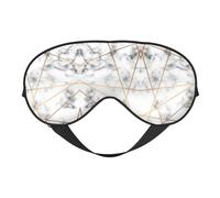 Marbling Texture Print Eye Mask for Sleeping Light Blocking,Soft Breathable Eye Mask,Adult Party Eyeshade Favors