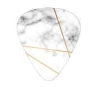Marbling Texture Printed Guitar Picks Personalized Guitar Plectrums 12 Pcs For Acoustic Guitar Electric Guitar And Bass Bulk Guitar Pick One Size