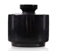 MARBLOUS KRAFTS Stylish Marble Sugar Dispenser 3.5 oz Salt Cellar, Salt Container and Marble décor 3" X 3" Kitchen décor and Salt Pepper Bowls Salt Dispenser (Black)