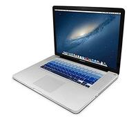 MarBlue MLAPKB1WT-FR | Silicone Keyboard Protector | Accessory For French Keyboard | FR Version | Compatible With Apple MacBook Air/Pro/Retina From 13 '' To 15 '' | Blue