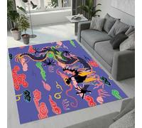 MARBRE Dragon Rug Living Room Bedroom Runner 3D Chinese Style Rugs Washable Anti-Slip Super Soft Short Pile Rug 140x200cm Fluffy No Shedding Indoor Outdoor Carpets Mat(Image 2-6)