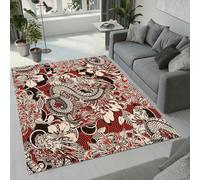 MARBRE Dragon Rug Living Room Bedroom Runner 3D Chinese Style Rugs Washable Anti-Slip Super Soft Short Pile Rug 120x160cm Fluffy No Shedding Indoor Outdoor Carpets Mat(Image 4-8)