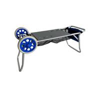 Marbueno Multipurpose Trolley Grey PVC Aluminium Net 108 x 51 x 51 cm