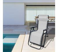 Marbueno Summer 10009x2 90x66x108 Cm Folding Sunbed