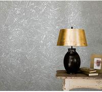 Galerie Perfecto 2 Plain Texture Silver Grey Wallpaper 32815, Silver