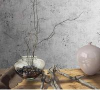 Marburg non-woven wallpaper 34267 plain plaster look grey (5,43£/1qm)