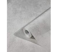 Galerie City Glam Plain Texture White Wallpaper 32611, White