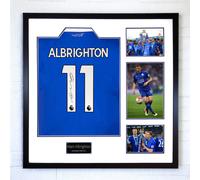Marc Albrighton Signed Leicester City 22/23 Shirt - Framed