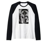 Marc Almond of Soft Cell Berlin Church by Phil Nicholls Raglan Baseball Tee