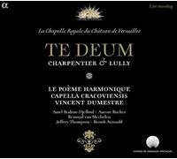Marc-Antoine Charpentier Charpentier & Lully: Te Deum (CD) Album