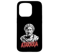 Marc Aurel Ataraxia Stoic Philosopher Case for iPhone 15 Pro