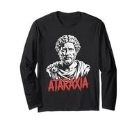 Marc Aurel Ataraxia Stoic Philosopher Long Sleeve T-Shirt