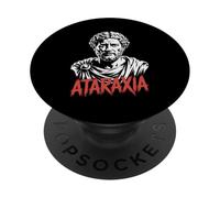 Marc Aurel Ataraxia Stoic Philosopher PopSockets Adhesive PopGrip