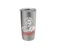 Marc Aurel Ataraxia Stoic Philosopher Stainless Steel Insulated Tumbler
