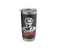 Marc Aurel Ataraxia Stoic Philosopher Stainless Steel Insulated Tumbler