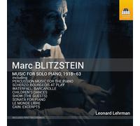 Marc Blitzstein Music For Solo Piano, 1918-63