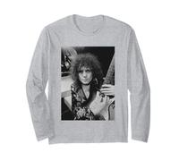 Marc Bolan T Rex On Stage for Rock On with 45 TV Show 1975 Long Sleeve T-Shirt