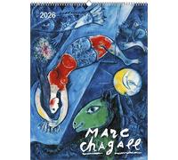 Marc Chagall 2026 - Bild-Kalender 42x56 cm - Kunst-Kalender - 5-Farbdruck - Wand-Kalender - Malerei - Alpha Edition