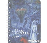 Marc Chagall 2026 - Diary - Buchkalender - Taschenkalender - Kunstkalender - 16,5x21,6: Diary