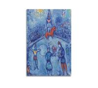 Márc Chágall Printed Posters The Circus Art Print Wall Photo Paint Hanging Picture Family Bedroom Decor 20x30inch(50x75cm)