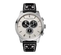 Marc Ecko Men's Quartz Chronograph Watch with Leather Strap E14539G1