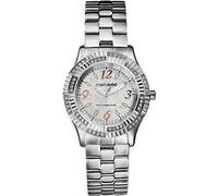Marc Ecko Women's E95054L1 37mm Quartz Watch in Silver Marc Ecko Silver One Size