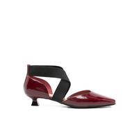 Marc Ellis 30mm elastic strap pumps - Red 36-39