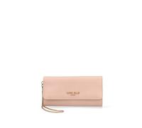 Marc Ellis New York Women's Shoulder Bag Textile Polyurethane 19.5 x 9.5 x 3.5 cm, Pink and Gold, Taglia Unica