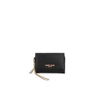 Marc Ellis New York Women's Wallet Textile Polyurethane 14 x 9.5 x 3.5 cm, Black And Gold, Taglia Unica