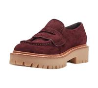 Marc Fisher LTD Norton Women's Loafer, Dark Red Suede 601, 6.5 UK