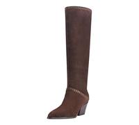 Marc Fisher LTD Tayla, Dark Brown Suede, 2.5 UK