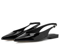 Marc Fisher LTD Women Gabra Ballet Flat, Black Patent Leather 001, 6.5 UK