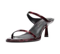 Marc Fisher LTD Women's Alonde Heeled Sandal, Dark Red Multi Patent Leather 601, 8 UK